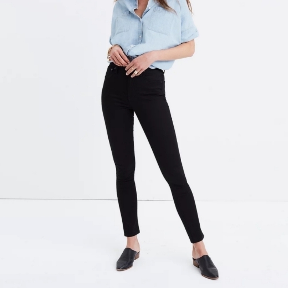 NWT Madewell 10" High Rise Skinny